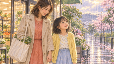 春の雨